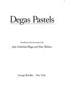Tapa de Degas Pastels