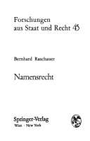 Tapa de Namensrecht