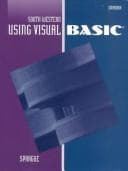 Tapa de Using Visual Basic ((Df - Computer Applications Ser.))