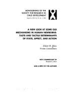 Tapa de A New look at some old mechanisms in human newborns