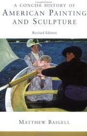 Tapa de A concise history of American painting and sculpture