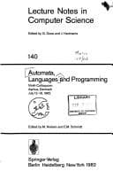 Tapa de Automata Languages and Programming