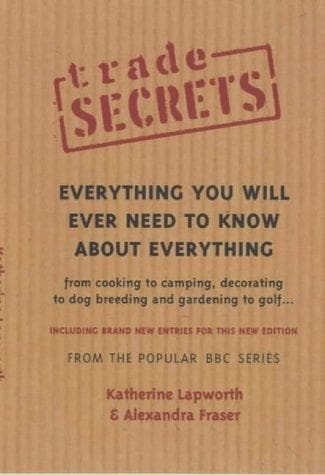 Tapa de Trade Secrets