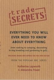 Tapa de Trade Secrets