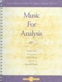 Tapa de Music for Analysis