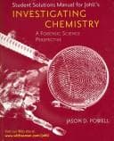 Tapa de Invetigating Chemistry Solutions Manual