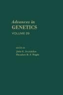 Tapa de Advances in Genetics