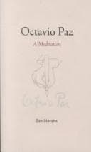 Tapa de Octavio Paz