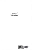 Tapa de Cold War on Campus