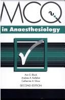 Tapa de McQs in Anaesthesiology