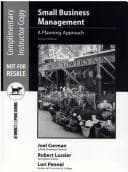 Tapa de Small Business Management