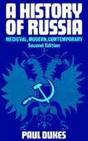 Tapa de A history of Russia