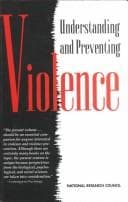 Tapa de Understanding and preventing violence
