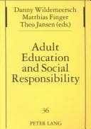 Tapa de Adult education and social responsibility