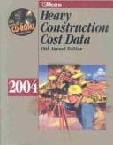 Tapa de Heavy Construction Cost Data 2004 (Means Heavy Construction Cost Data)