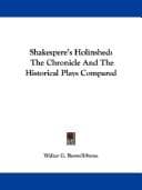 Tapa de Shakespere's Holinshed