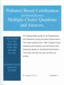 Tapa de Pediatric Board Certification And Recertification Multiple Choice Questions And Answers