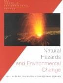 Tapa de Natural Hazards and Environmental Change (Key Issues in Environmental Change)