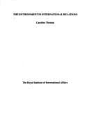 Tapa de The Environment in International Relations