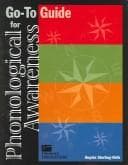 Tapa de Go to Guide for Phonological Awareness