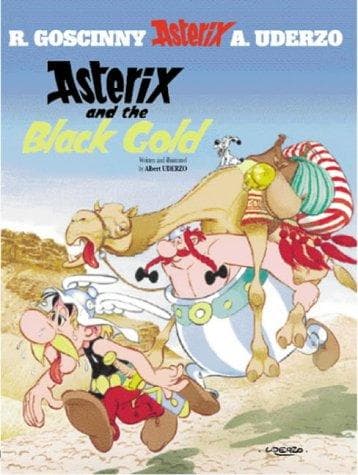 Tapa de Asterix and the Black Gold