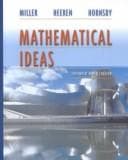 Tapa de Mathematical Ideas