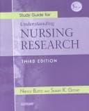 Tapa de Understanding Nursing Research