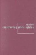 Tapa de Constructing Public Opinion