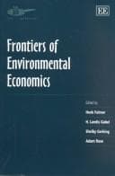 Tapa de Frontiers of Environmental Economics