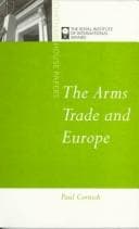 Tapa de The Arms Trade and Europe (Chatham House Papers)