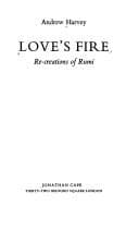 Tapa de Love's Fire