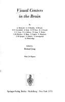 Tapa de Handbook of Sensory Physiology: Part 3: Jung: Central Processing of Visual Information