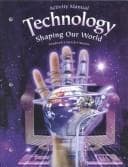Tapa de Activity manual for Technology, shaping our world