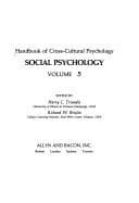 Tapa de Social psychology