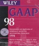 Tapa de Wiley Gaap 98 for Windows