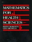 Tapa de Mathematics for health sciences