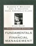 Tapa de Fundamentals of Financial Management - Study Guide, The Concise Edition