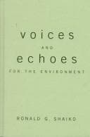 Tapa de Voices and Echoes for the Environment