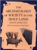 Tapa de The Archaeology of Society in the Holy Land