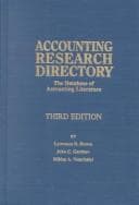 Tapa de Accounting Research Directory