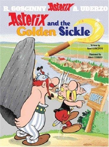 Tapa de Asterix and the Golden Sickle (Asterix)