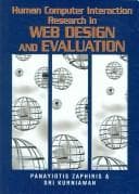 Tapa de Human Computer Interaction Research in Web Design and Evaluation