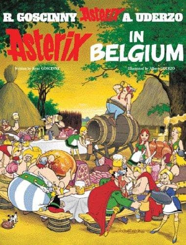 Tapa de Asterix in Belgium