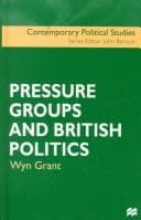 Tapa de Pressure Groups and British Politics (Contemporary Political Studies)