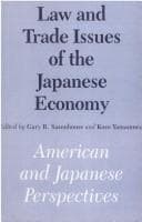 Tapa de Law and Trade Issues of the Japanese Economy