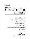 Tapa de Current cancer therapeutics