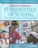 Tapa de Study Guide to Accompany Fundamentals of Nursing