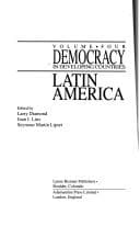 Tapa de Democracy in Developing Countries, Vol. 4