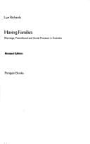 Tapa de Having Families