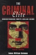 Tapa de The criminal elite